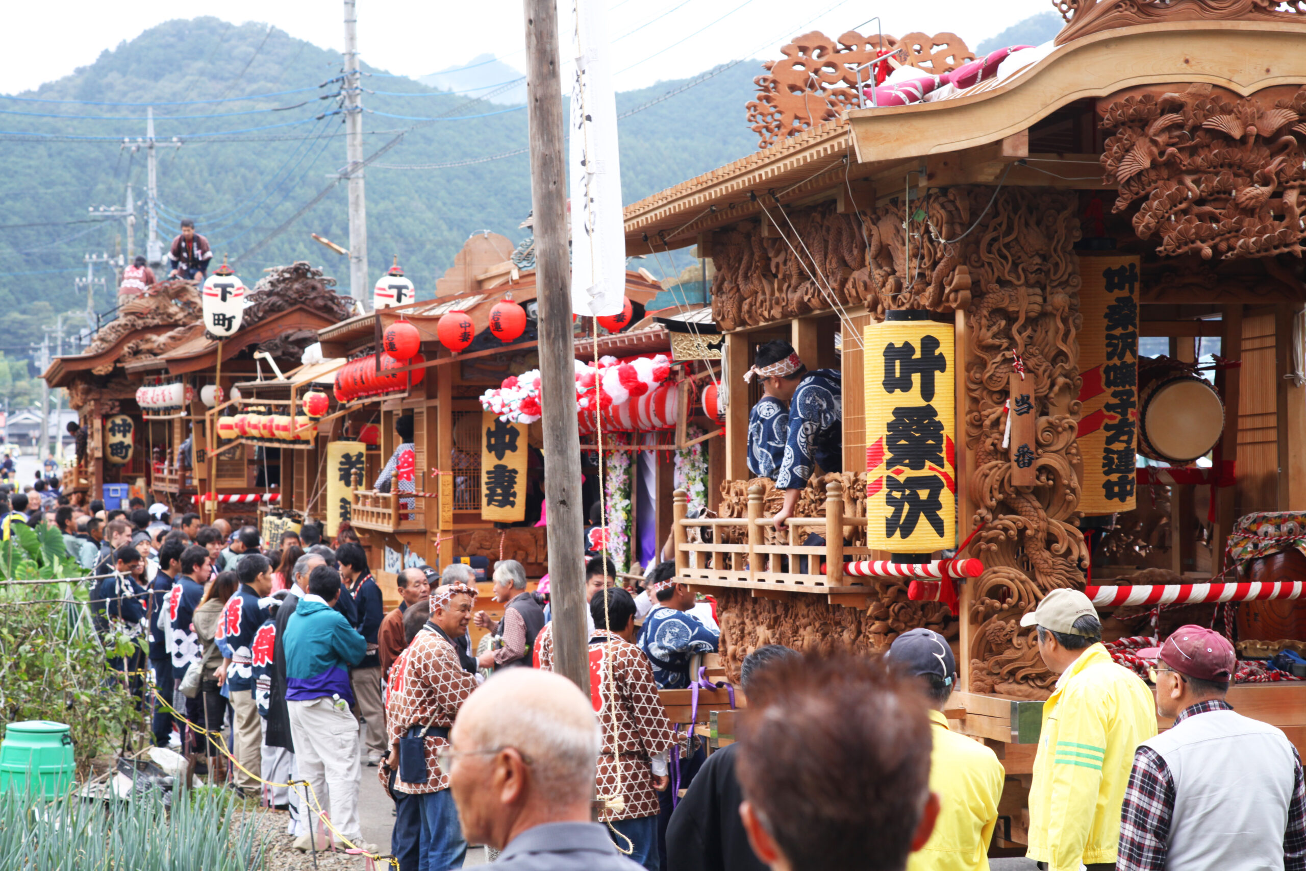 口粟野神社秋季例大祭の写真(栃木県鹿沼市)