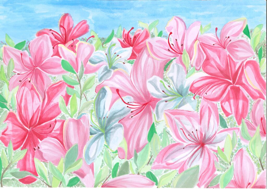 鹿沼さつき祭り 市花さつき絵画コンクールのお知らせ 鹿沼市観光情報サイト 鹿沼日和